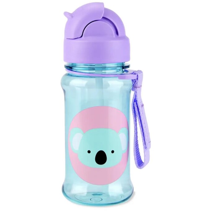 Láhev s brčkem – Koala 355 ml