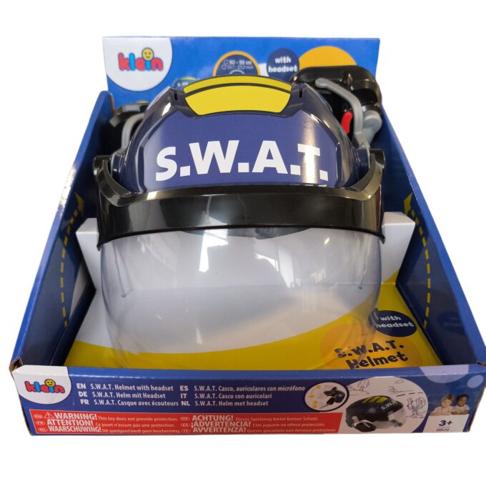 S.W.A.T přilba s headsetem