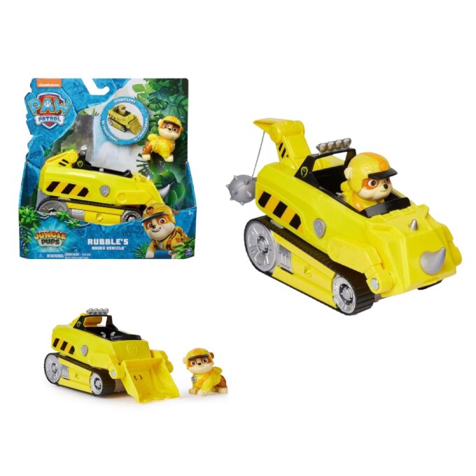 Paw Patrol – Vozidlo s figurkou Rubble's