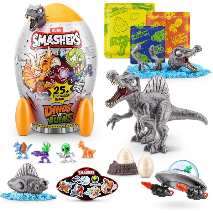 Smashers – Dino vs. Alien Šedý Dino