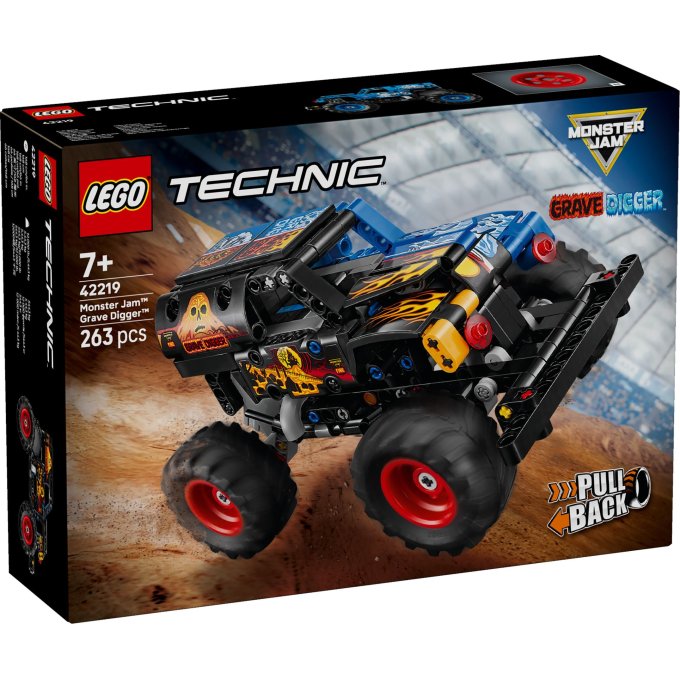 42219 Lego Technic – Monster Jam™ Grave Digger™ Oheň a led