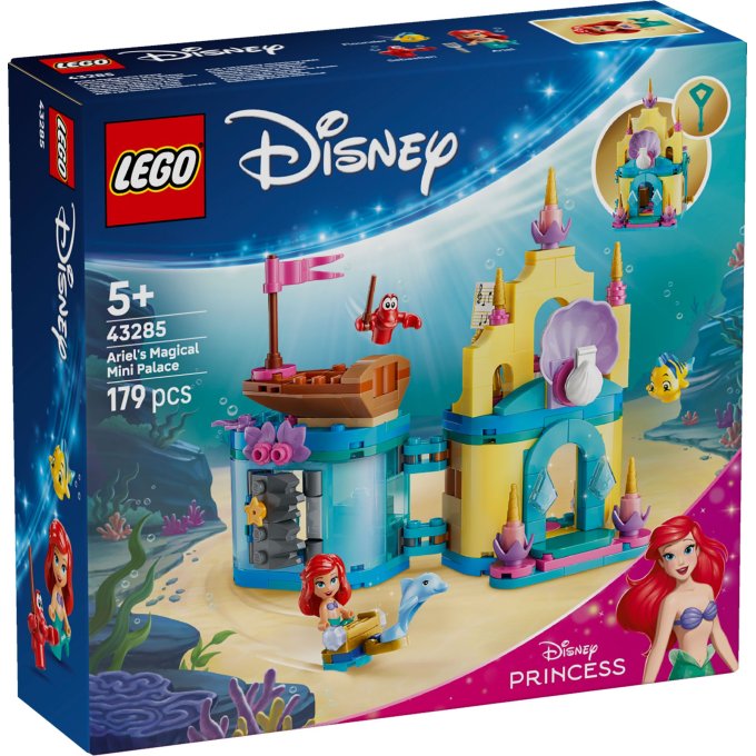43285 Lego Disney – Ariel a její kouzelný miniaturní palác