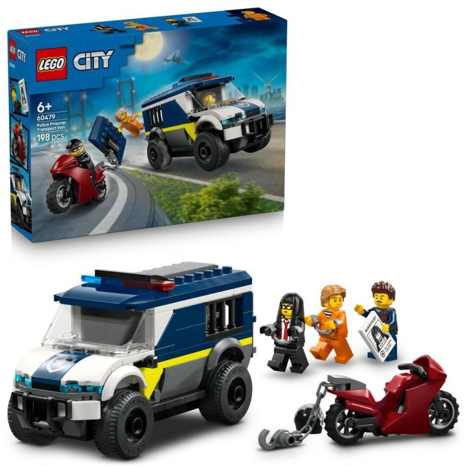 60479 Lego City – Policejní dodávka pro převoz vězňů