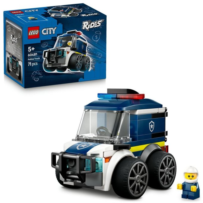 60481 Lego City – Policejní dodávka
