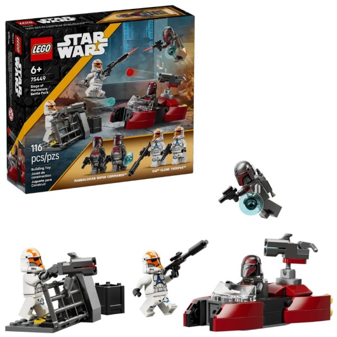 75449 Lego Star Wars - Bitevní balíček obléhání Mandalore