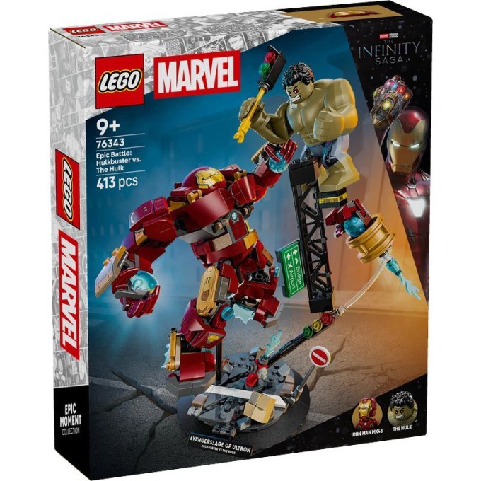 76343 Lego Marvel – Epický souboj: Hulkbuster vs. Hulk