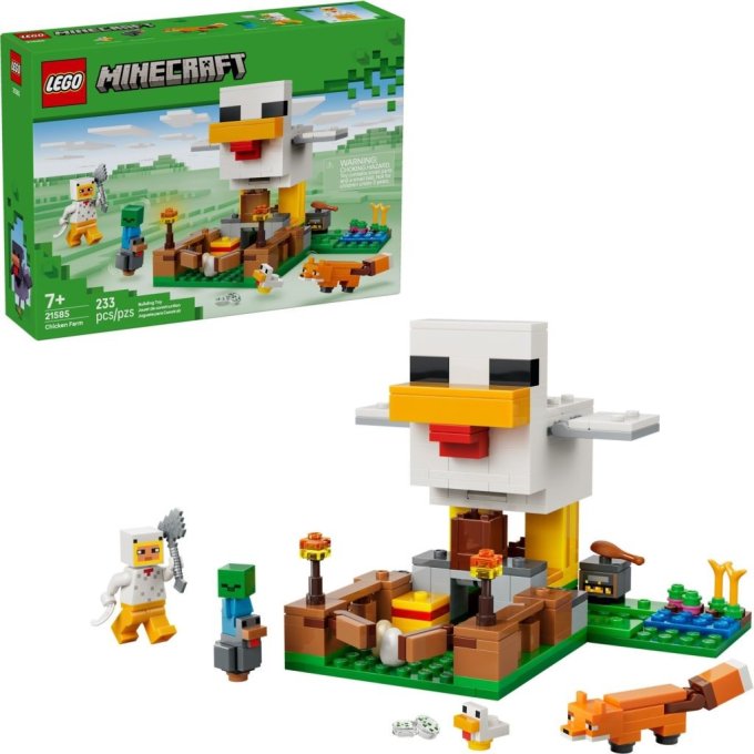 21585 Lego Minecraft – Slepičí farma