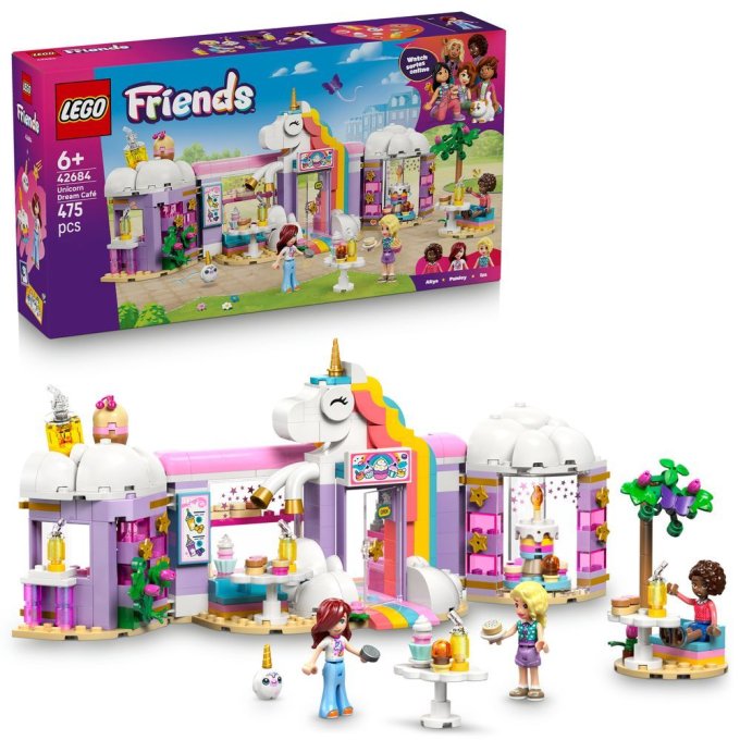 42684 Lego Friends – Snová kavárna s jednorožcem