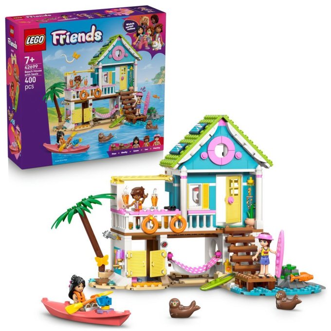 42699 Lego Friends – Plážový dům s tuleni