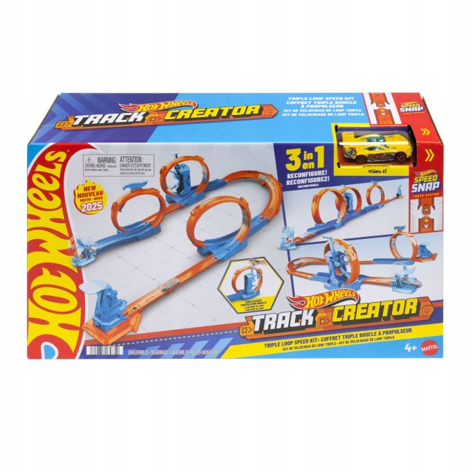 Hot Wheels – Dráha se třemi smyčkami