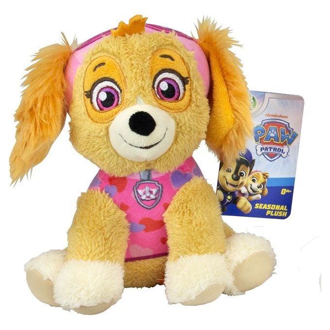 Paw Patrol – Plyšová postavička 16,5 cm Skye