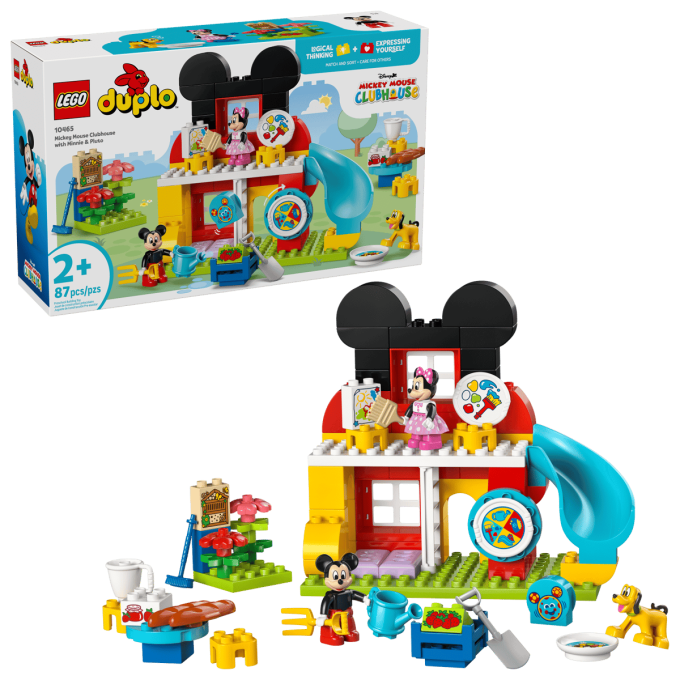 10465 Lego Duplo - Mickeyho klubík, Minnie a Pluto