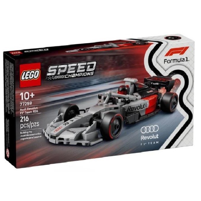 77259 Lego Speed Champions – Závodní auto Audi Revolut F1® Team R26