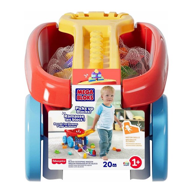 Mega Bloks – Stavebnica vo vozíku