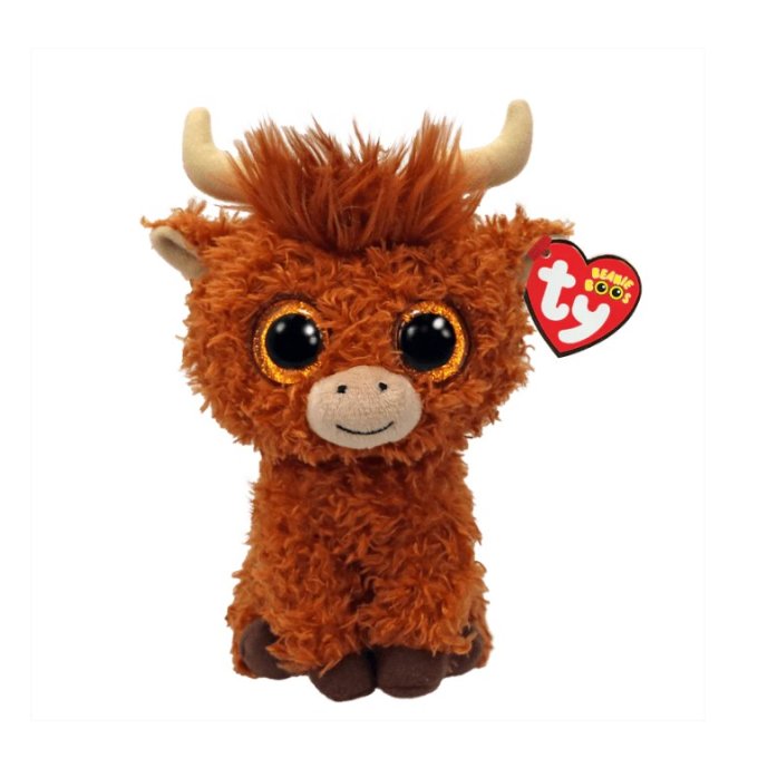 TY Beanie Boos – Plyšová skotská kráva 15 cm