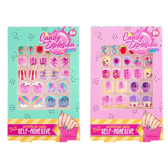 Create It! - Nalepovací nehty Candy Explosion