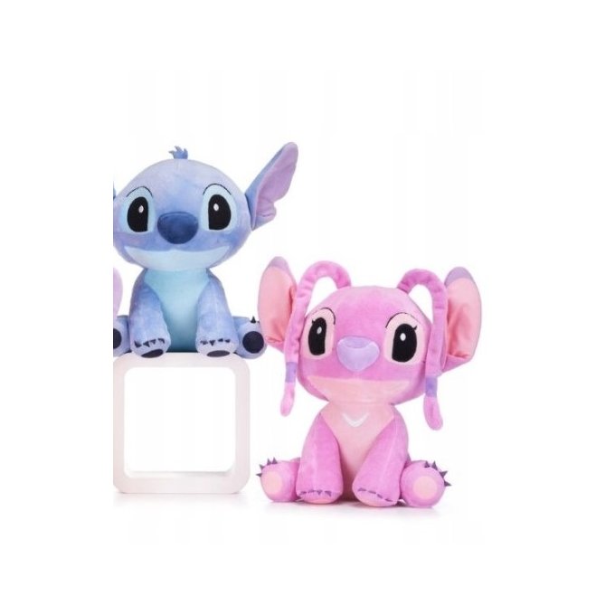 Stitch - Plyšová postavička 34 cm Růžový