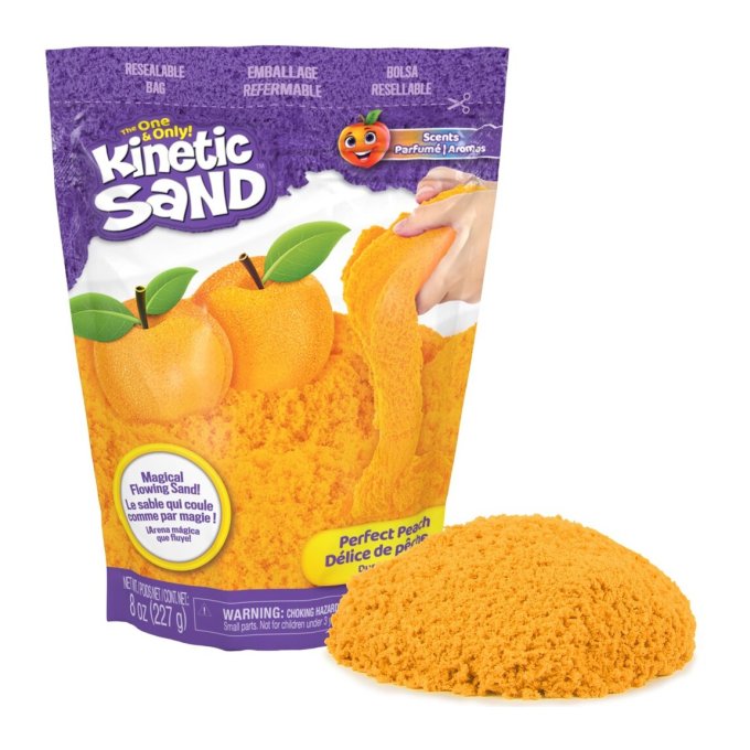 Kinetický písek s vůní broskve