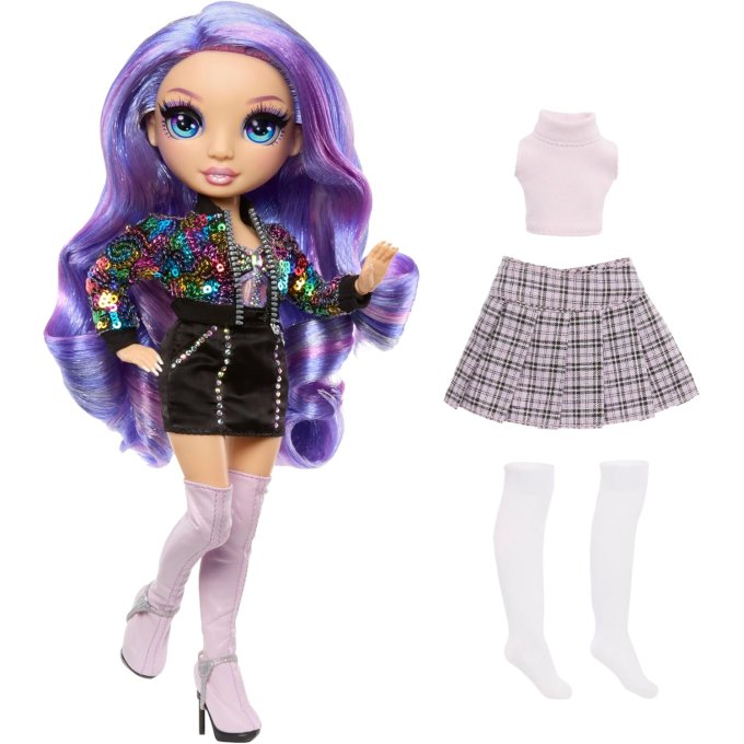 Rainbow High Style Icons – Panenka Violet Willow