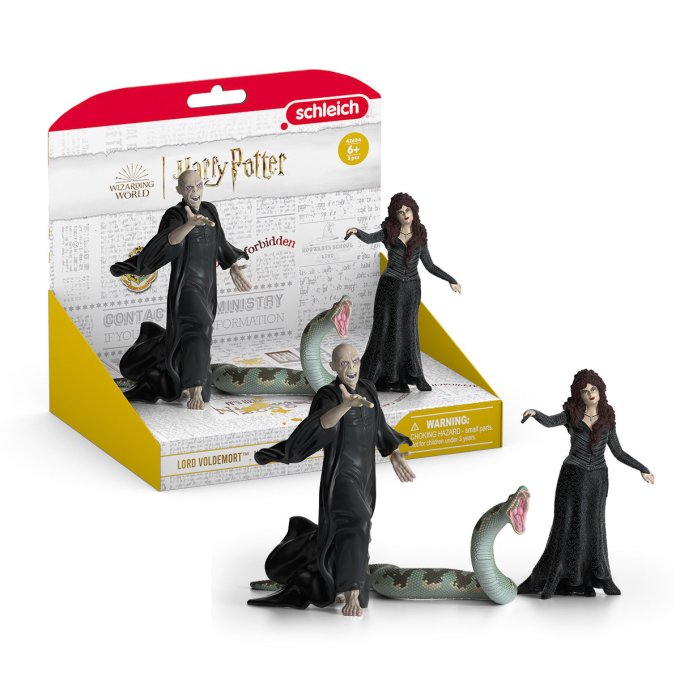 Schleich - Lord Voldemort, Nagini a Bellatrix Lestrange 42684