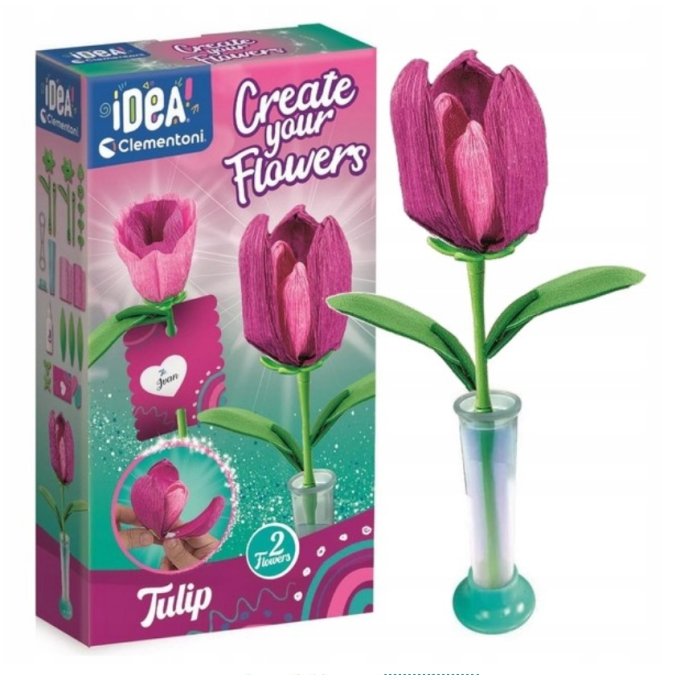Výroba květin – Tulipán