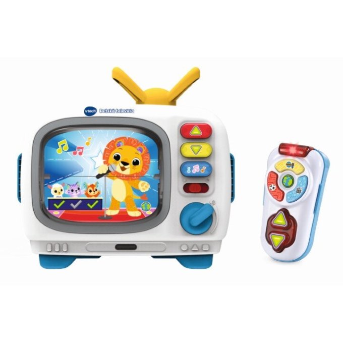 VTech - Dětská televize s dálkovým ovládáním