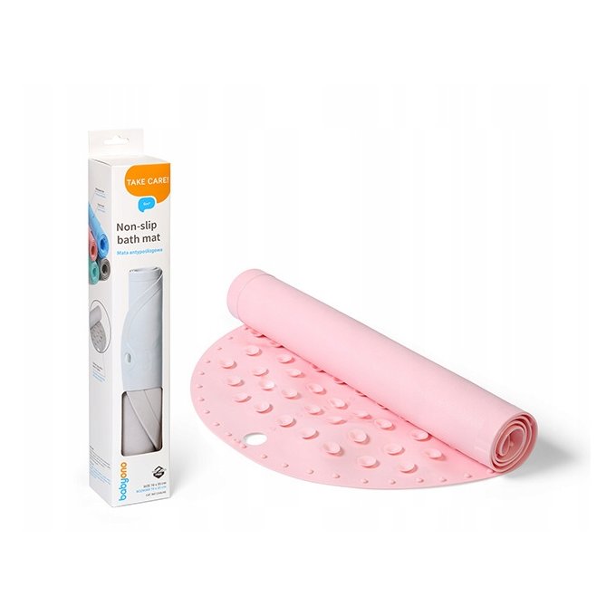Podložka protiskluzová do vany - růžová