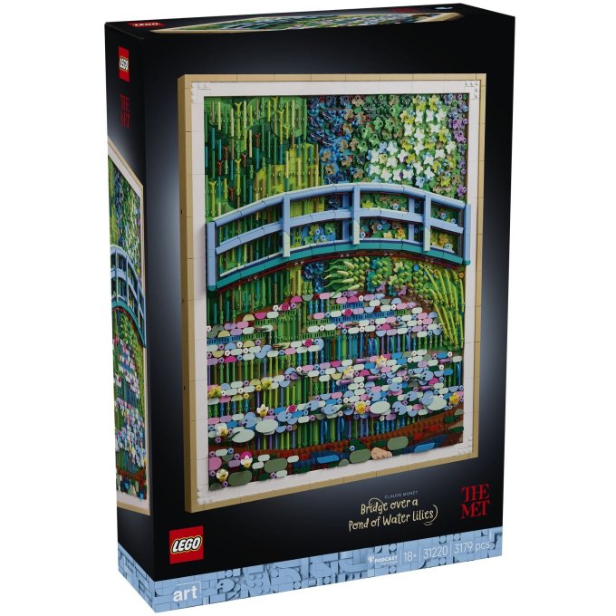 31220 Lego Art - Claude Monet - Most nad jezírkem s lekníny