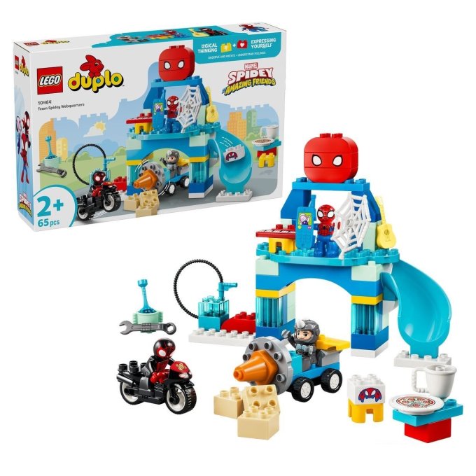 10464 Lego Duplo - Spideyho tým a pavoučí základna