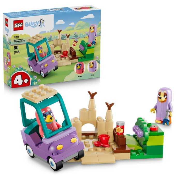 11216 Lego Bluey - Bingo, Bluey a babičky