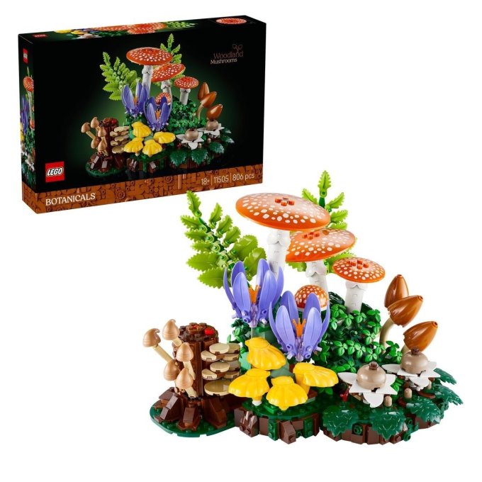 11505 Lego Botanicals - Lesní houby