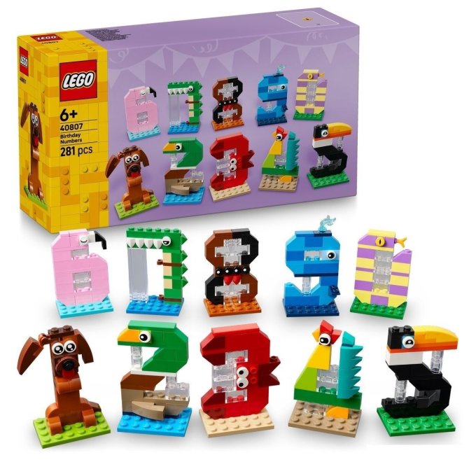 40807 Lego - Narozeninová čísla