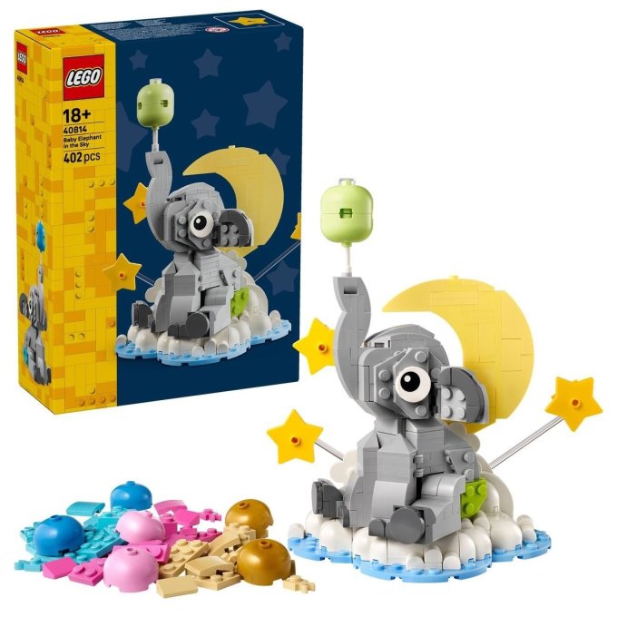 40814 Lego - Slůně na obloze