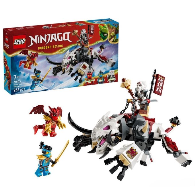 71863 Lego Ninjago - Zilvar a dračí bestie Grimtak