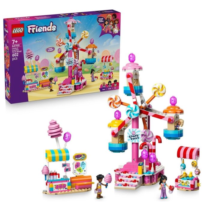 42700 Lego Friends - Kolotoč se sladkostmi a cupcaky