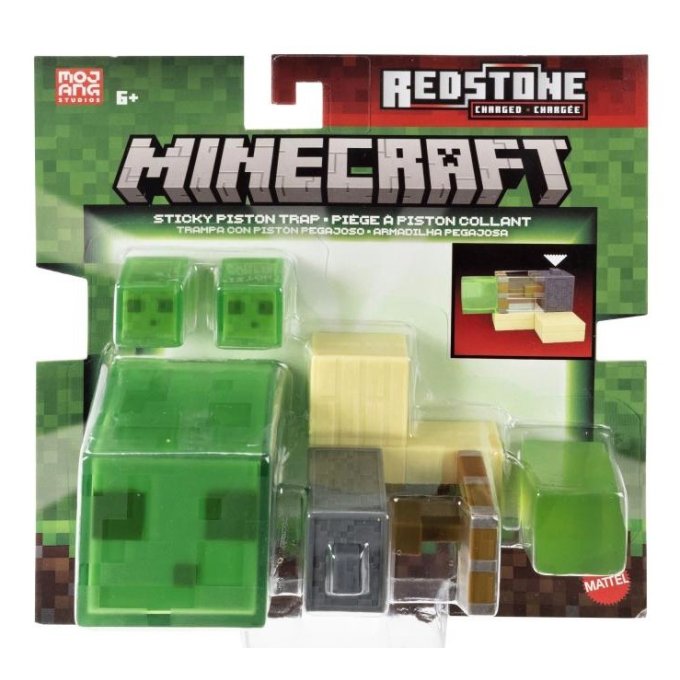 Minecraft - Figurky Sticky Piston Trap