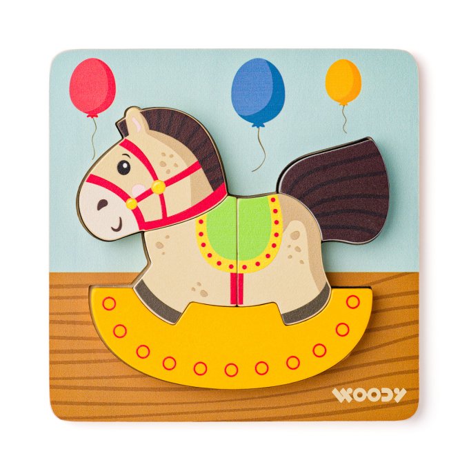 Woody – Dřevěné puzzle