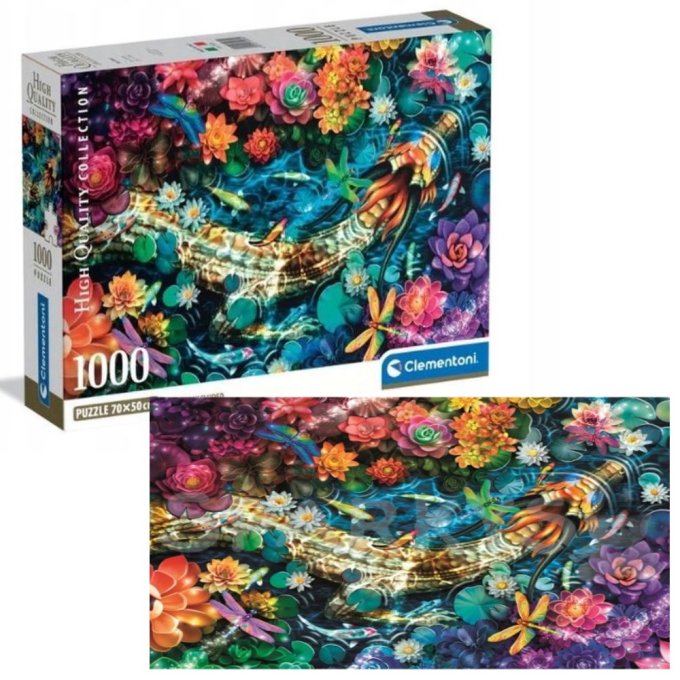 Puzzle 1000 – Řeka Koi