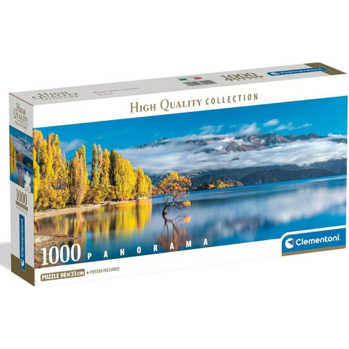 Puzzle 1000 - Zlaté odrazy jezera Wanaka