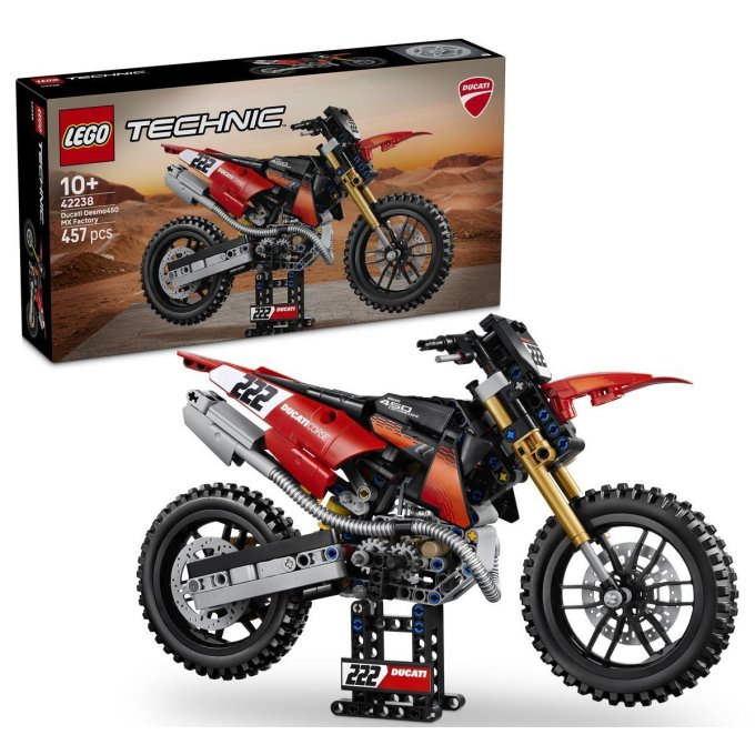 42238 Lego Technic - Motorka Ducati Desmo450 MX Factory