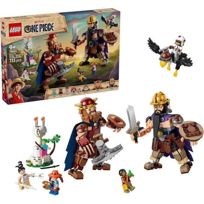 75644 Lego One Piece - Dorry vs. Brogy – Obři ze Zahrádky