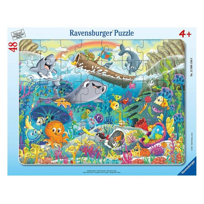Puzzle 48 - Mořští živočichové