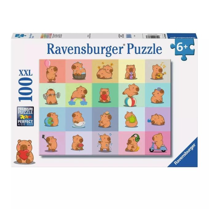 Puzzle 100 XXL - Kapybara