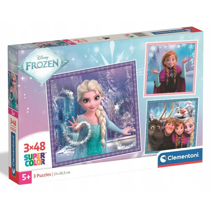 Puzzle 3x48 - Frozen