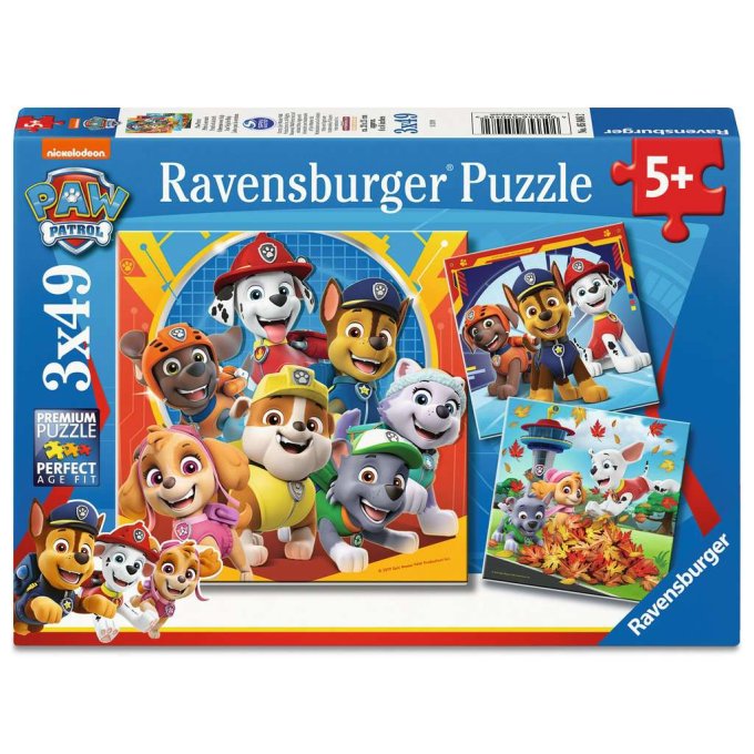 Puzzle 3x49 - Paw Patrol