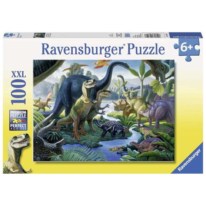 Puzzle 100 XXL – Země obrů