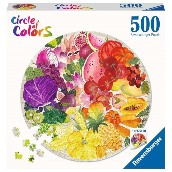 Puzzle 500 – Ovoce a zelenina