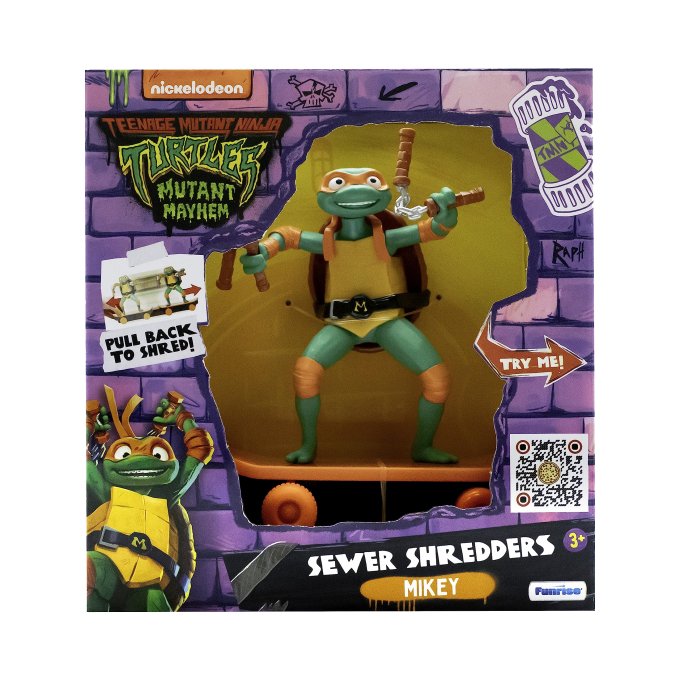 Ninja Turtles - Mikey na skateboardu
