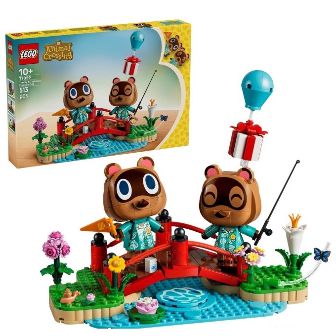 77059 Lego Animal Crossing - Timmy a Tommy a zábavný den venku