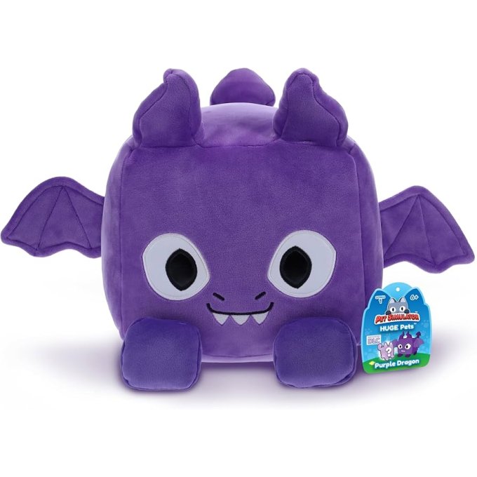 Pet Simulator – Fialový drak 30 cm